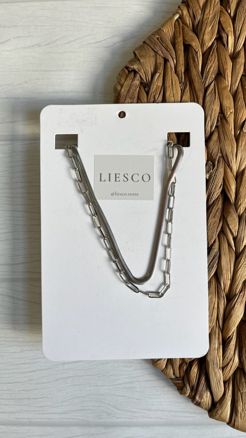 Collar cadena doble