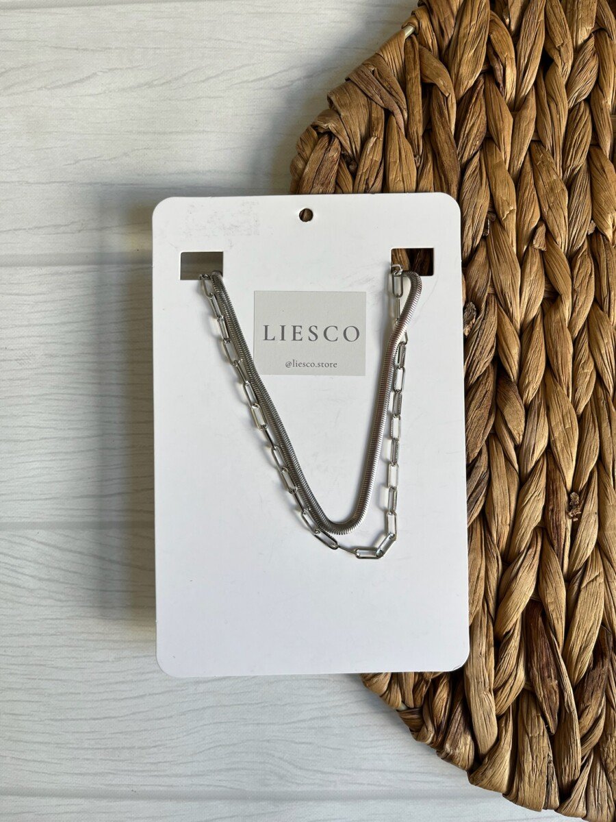 Collar cadena doble